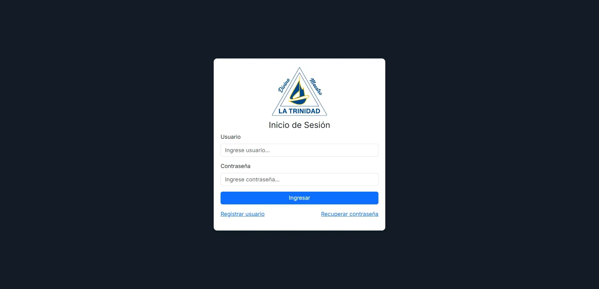 Matrículas App screenshot 1