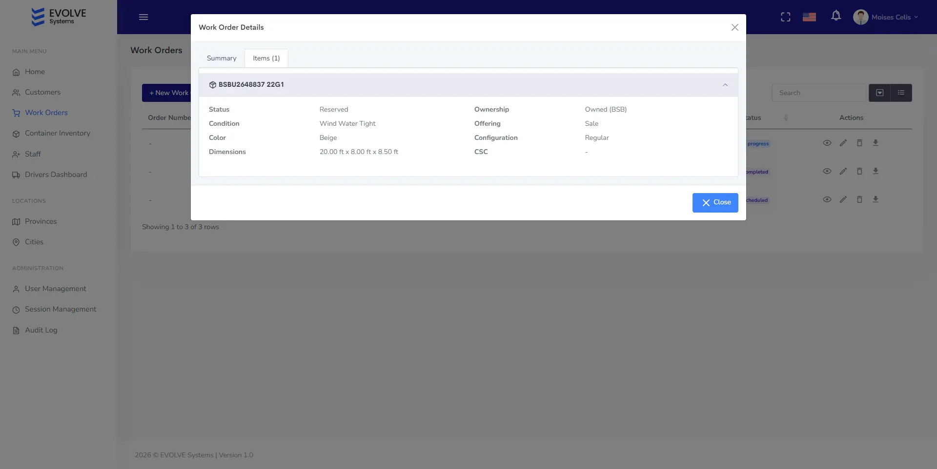 EVOLVE Logistics screenshot 7