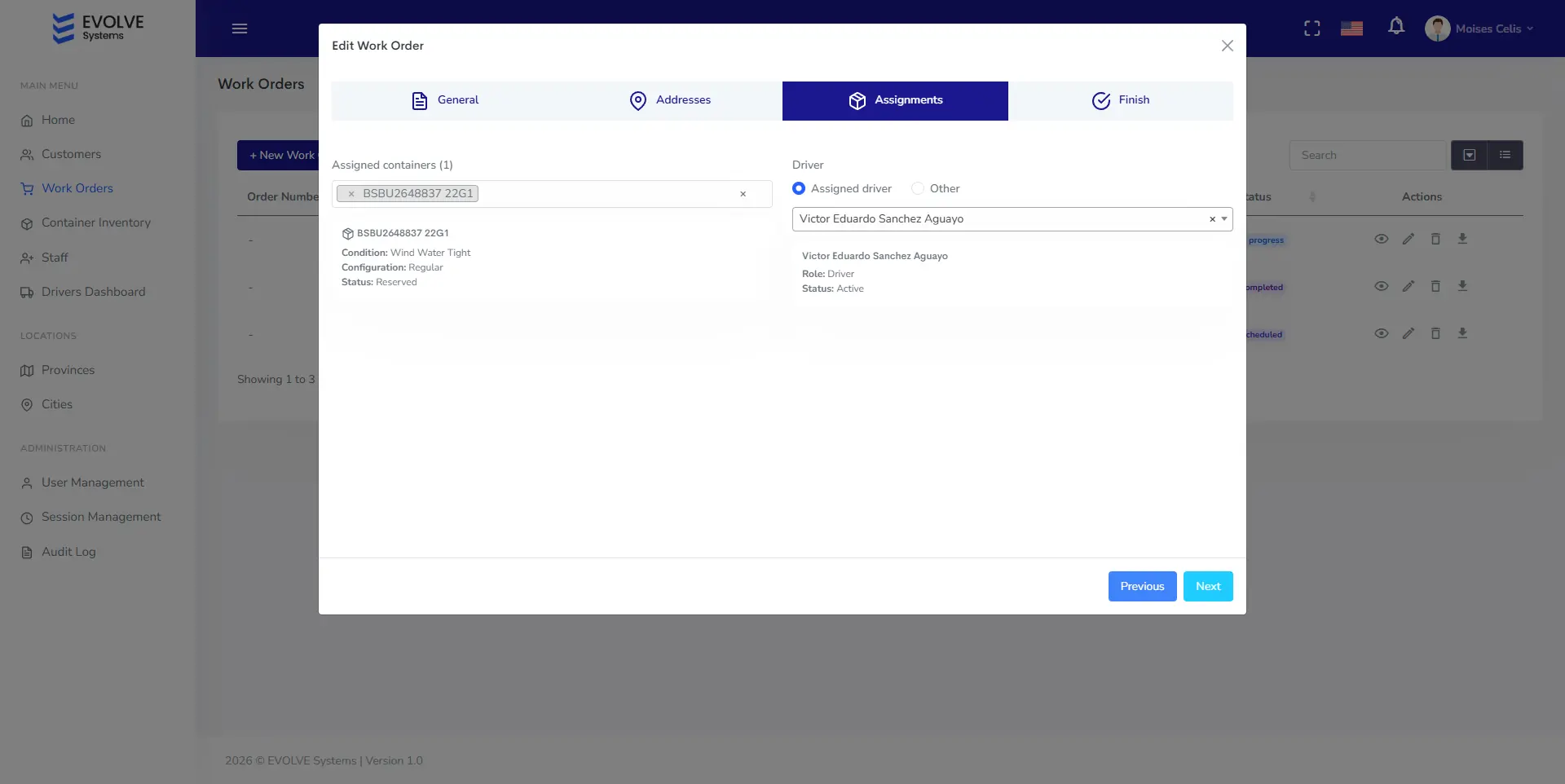 EVOLVE Logistics screenshot 8