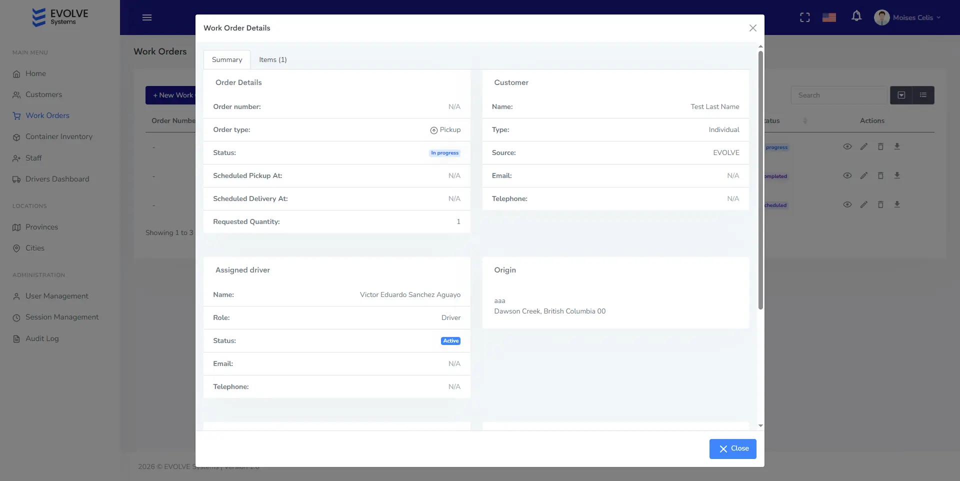 EVOLVE Logistics screenshot 9
