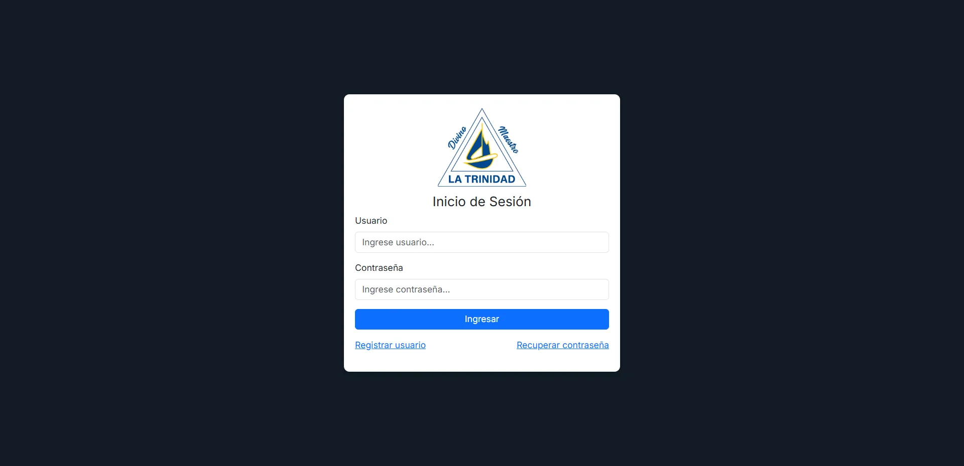 Matrículas App screenshot 1